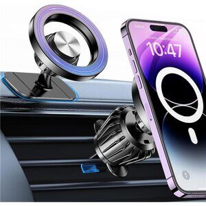 Kaistyle for Magsafe Car Mount【20 Strong Magnets】Magnetic Phone Holder for Car